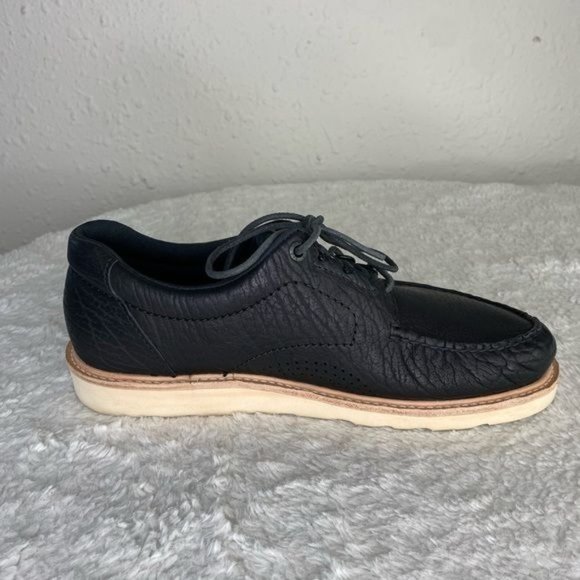 SAS San Antonio Shoemaker walkaround Lace shoe leather Made USA Black size 9.5W main image 6